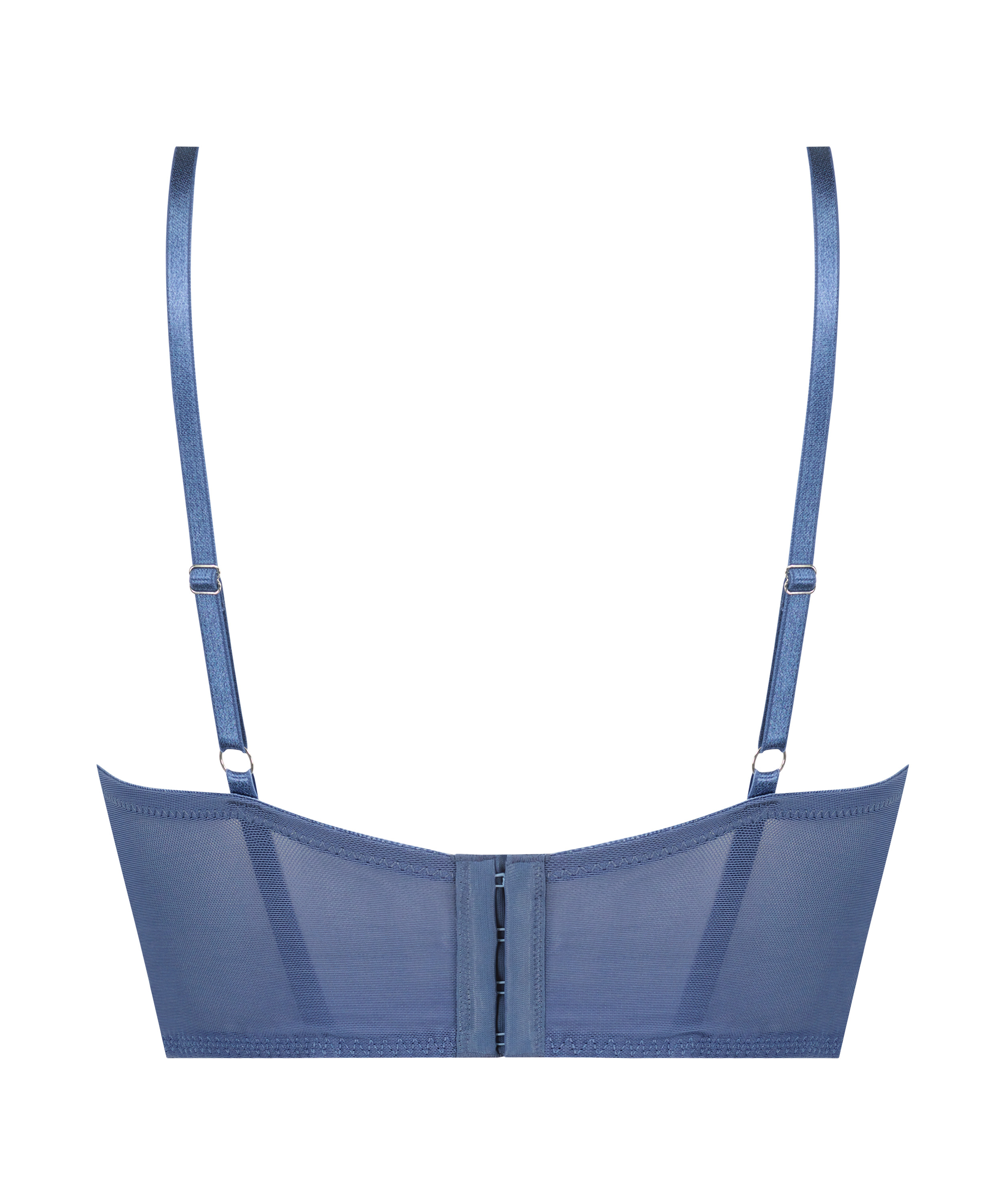 Soutien-gorge Push-Up bustier à armatures rembourré Lotta, Bleu, main