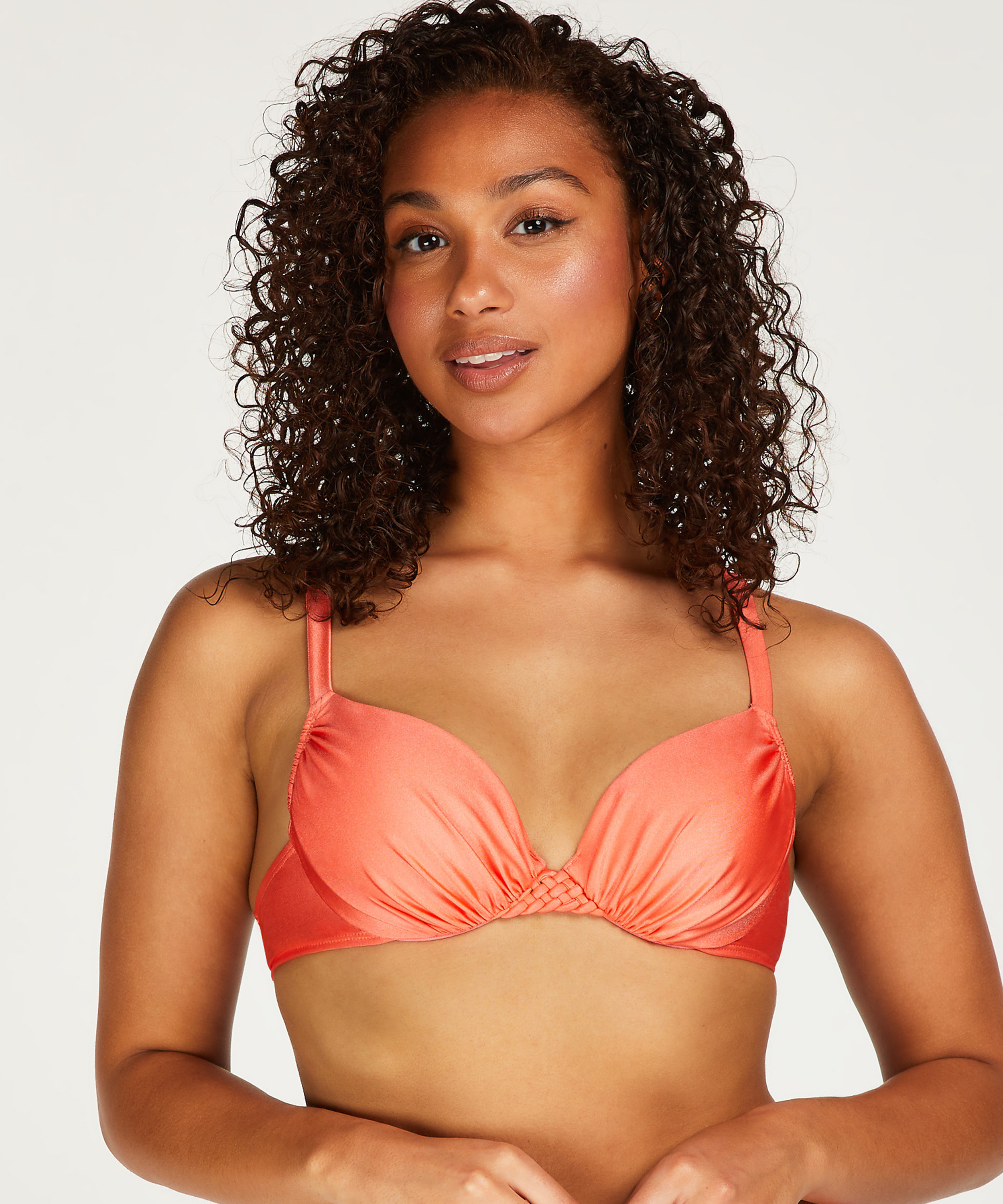 Haut de bikini préformé à armatures Sunrise, Orange, main