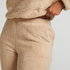 Pantalon de jogging polaire Snuggle, Beige