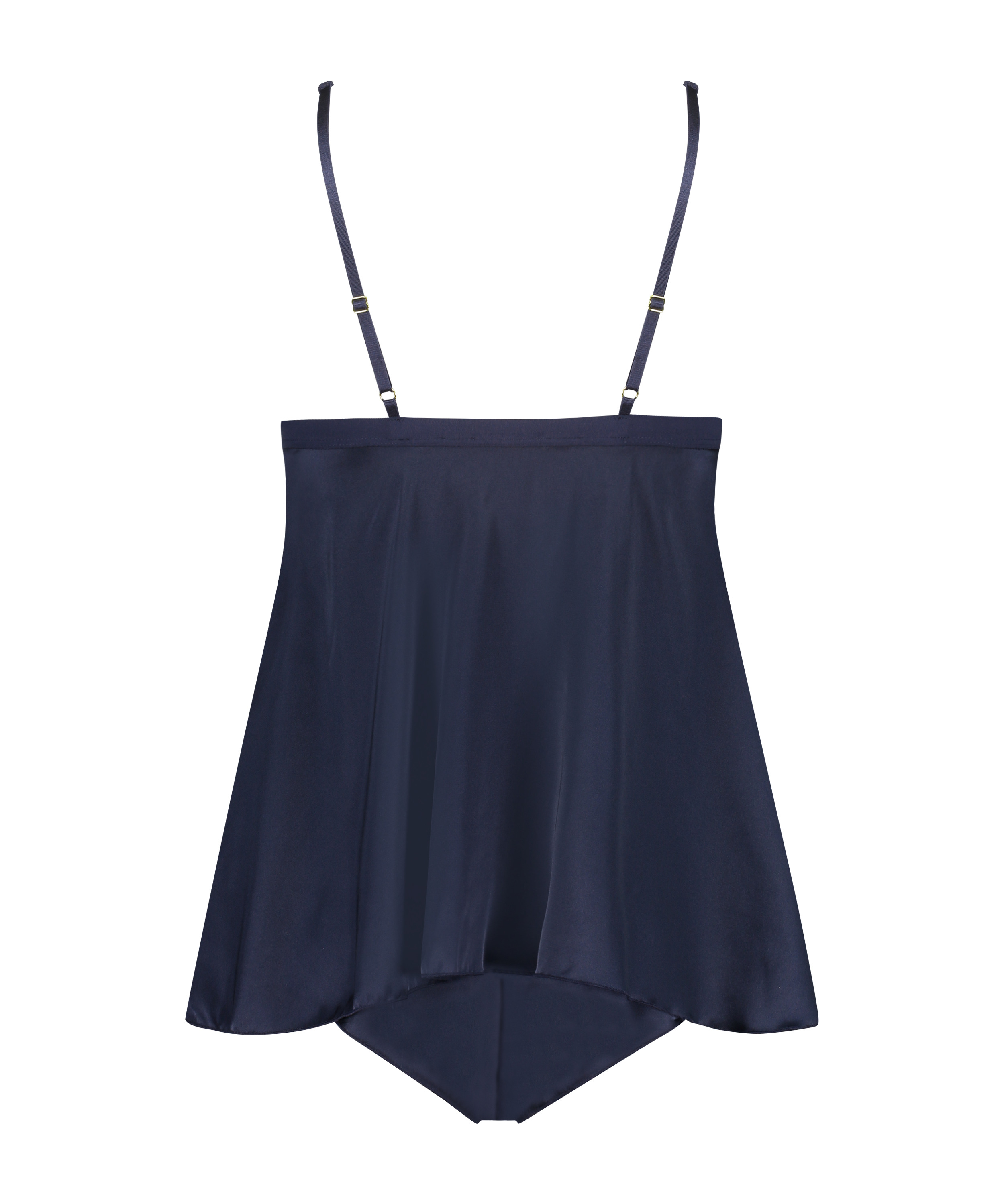 Babydoll Satin Mariah, Bleu, main