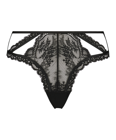 String Cia Curvy, Noir