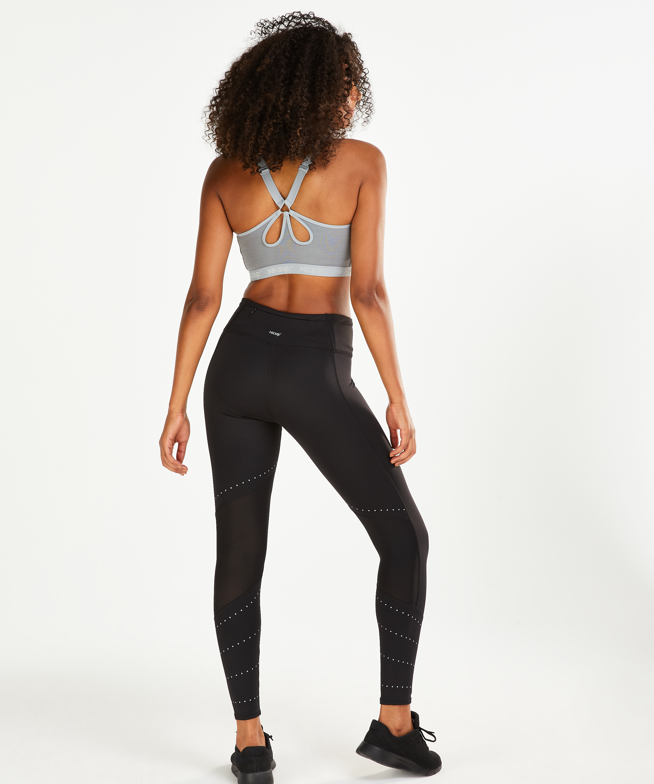 HKMX Soutien-gorge de sport The Pro Maintien niveau 3, Gris, main