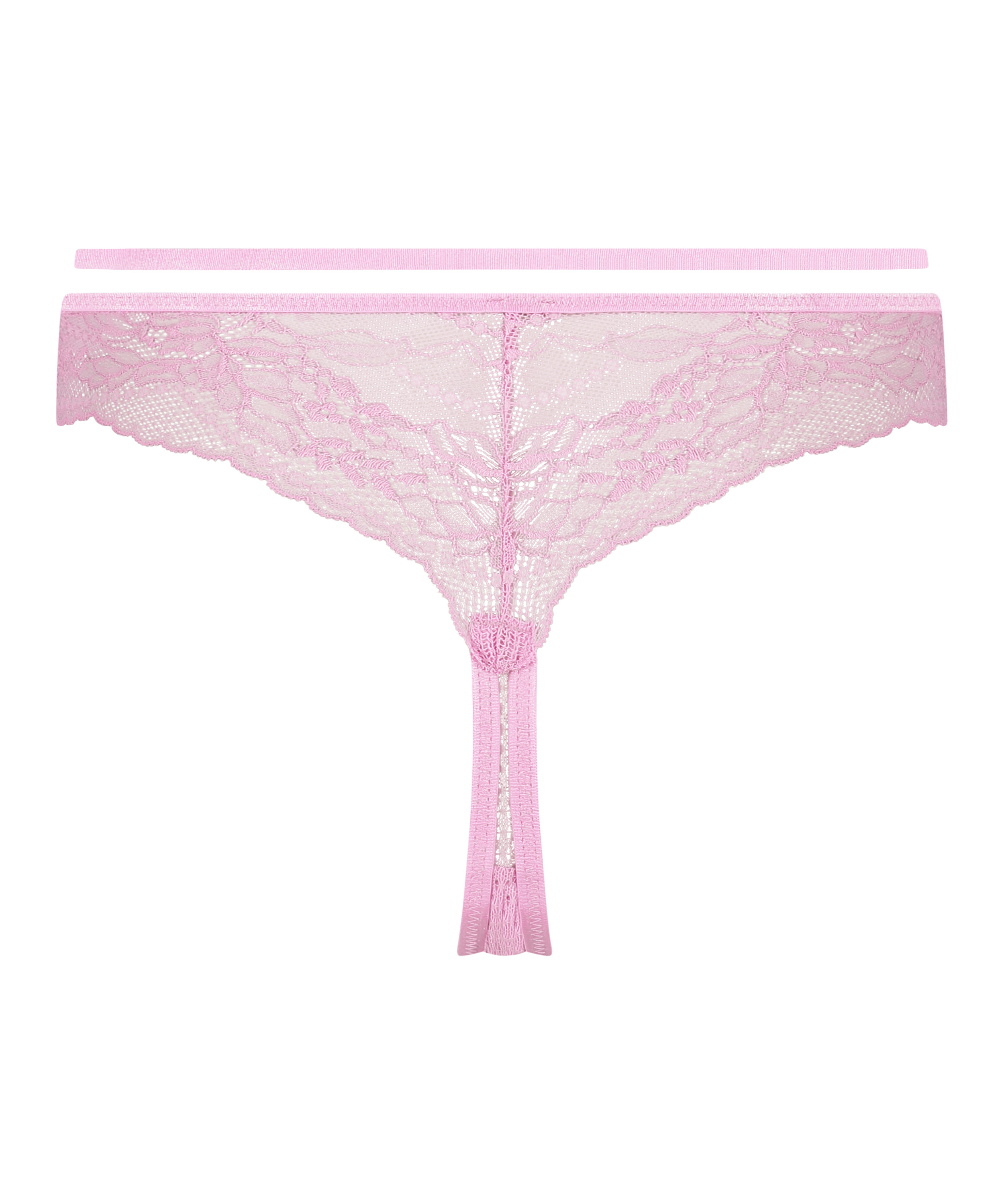Slip mini brésilien Joy, Rose, main