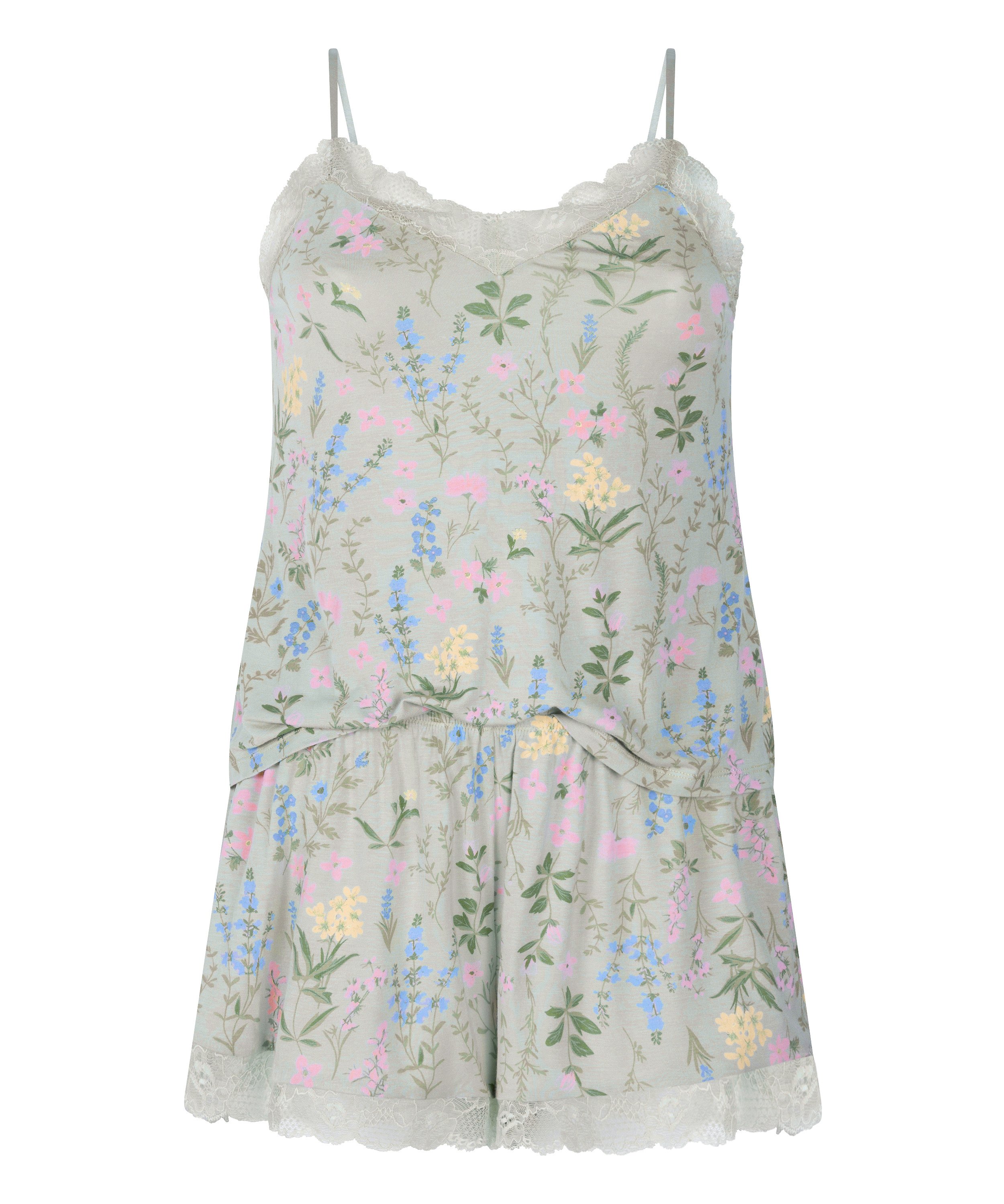 Ensemble de pyjama, Vert, main