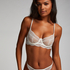Soutien-gorge non-rembourr&eacute; &agrave; armatures Isabelle, Blanc