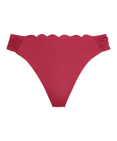 Slip de Bikini Rio Scallop, Rose