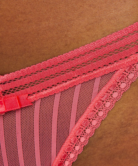 String taille basse Kira, Rouge