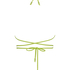 Haut de bikini triangle Wild, Vert