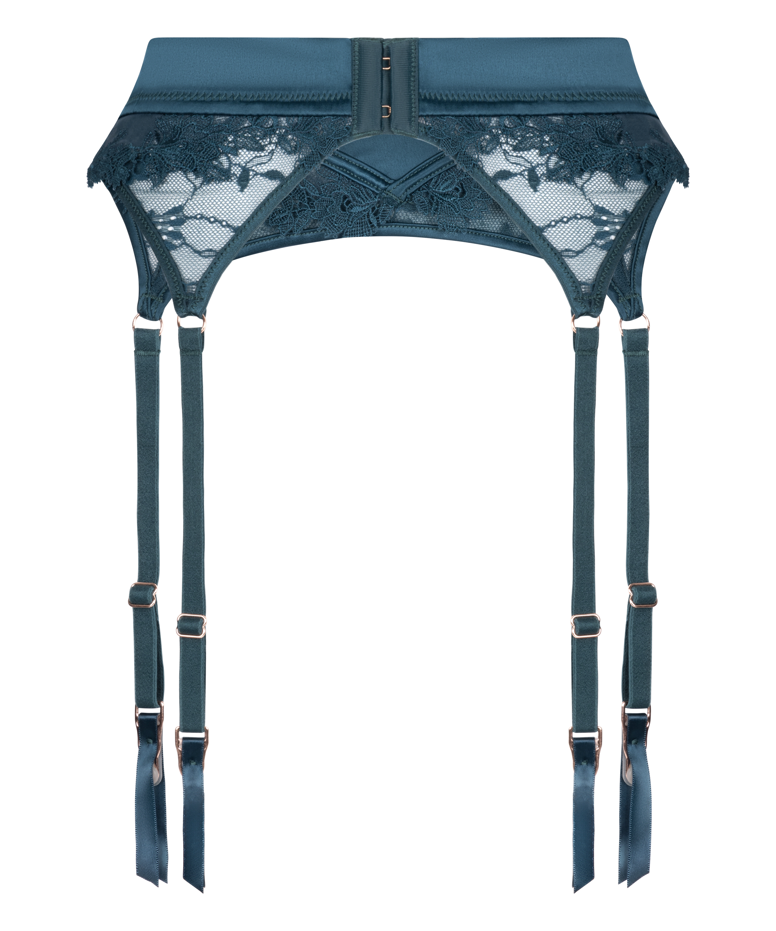 Porte-jarretelles Julia, Vert, main