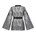 Kimono tout en dentelle, Noir