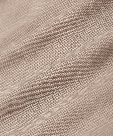 Haut avec cachemire à col bateau super soft, Gris