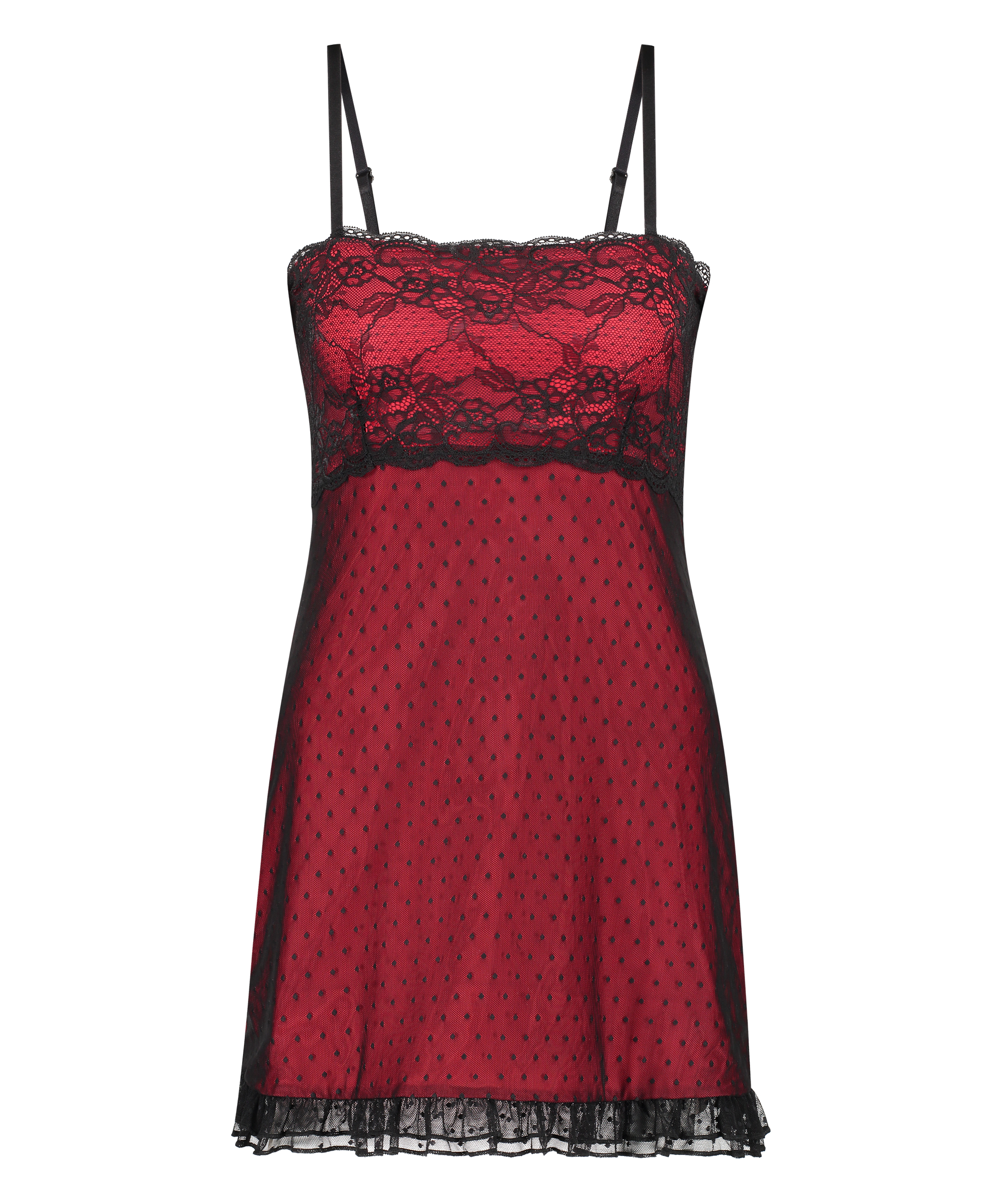 Nuisette Bandeau, Rouge, main