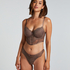 Soutien-gorge à armatures préformé longline Arabella, Marron