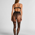 Collants 20 Deniers Dentelle, Noir