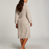 Peignoir Fleece, Marron