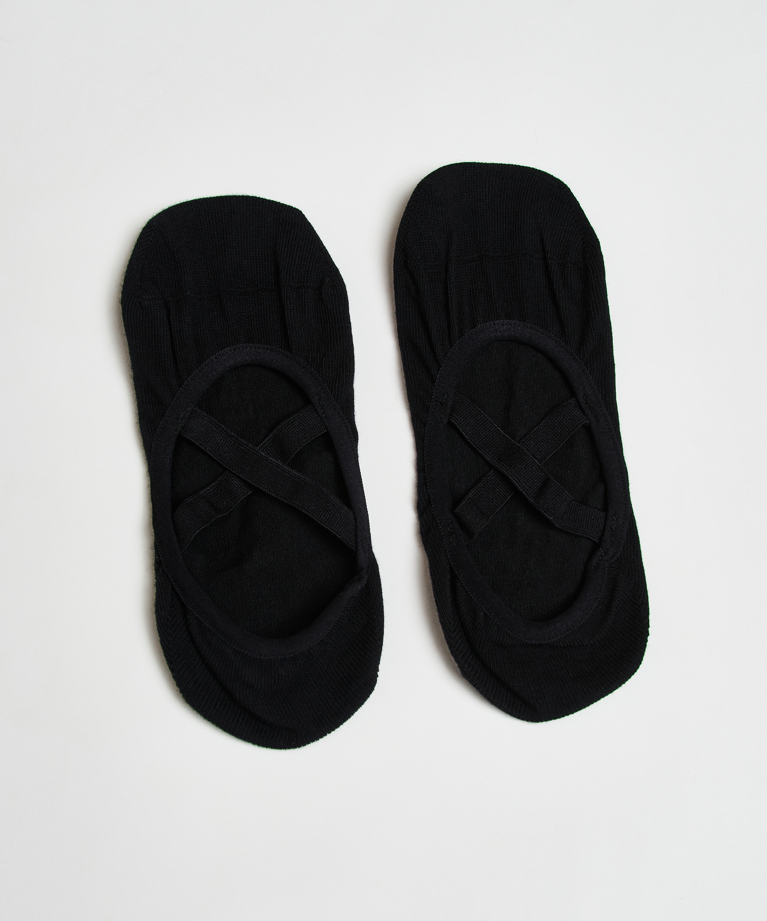 Chaussettes de yoga antidérapantes HKMX, Noir, main