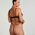 Soutien-gorge &agrave; armatures pr&eacute;form&eacute; push-up Smooth, Marron