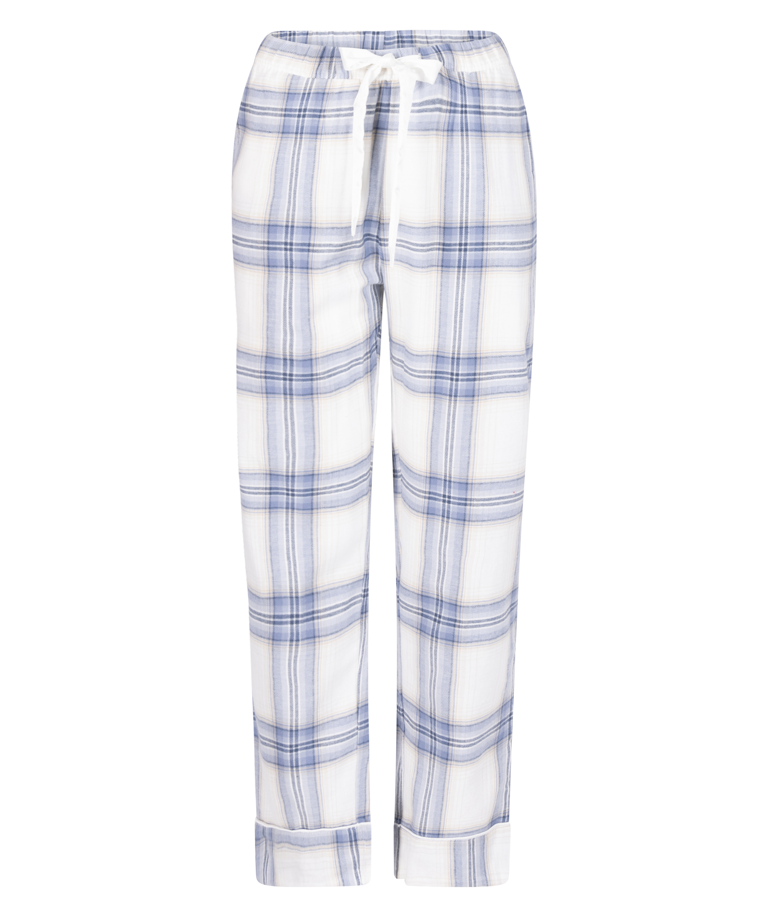 Tall Pantalon de Pyjama Flanelle, Bleu, main
