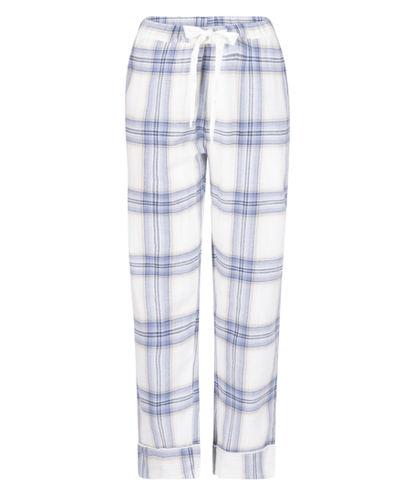 Tall Pantalon de Pyjama Flanelle, Bleu