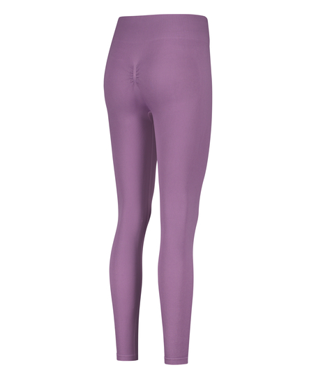 Legging de sport sans coutures taille haute HKMX, Violet
