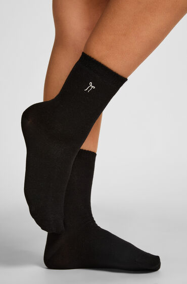 Hunkemöller Chaussettes courtes en modal Noir