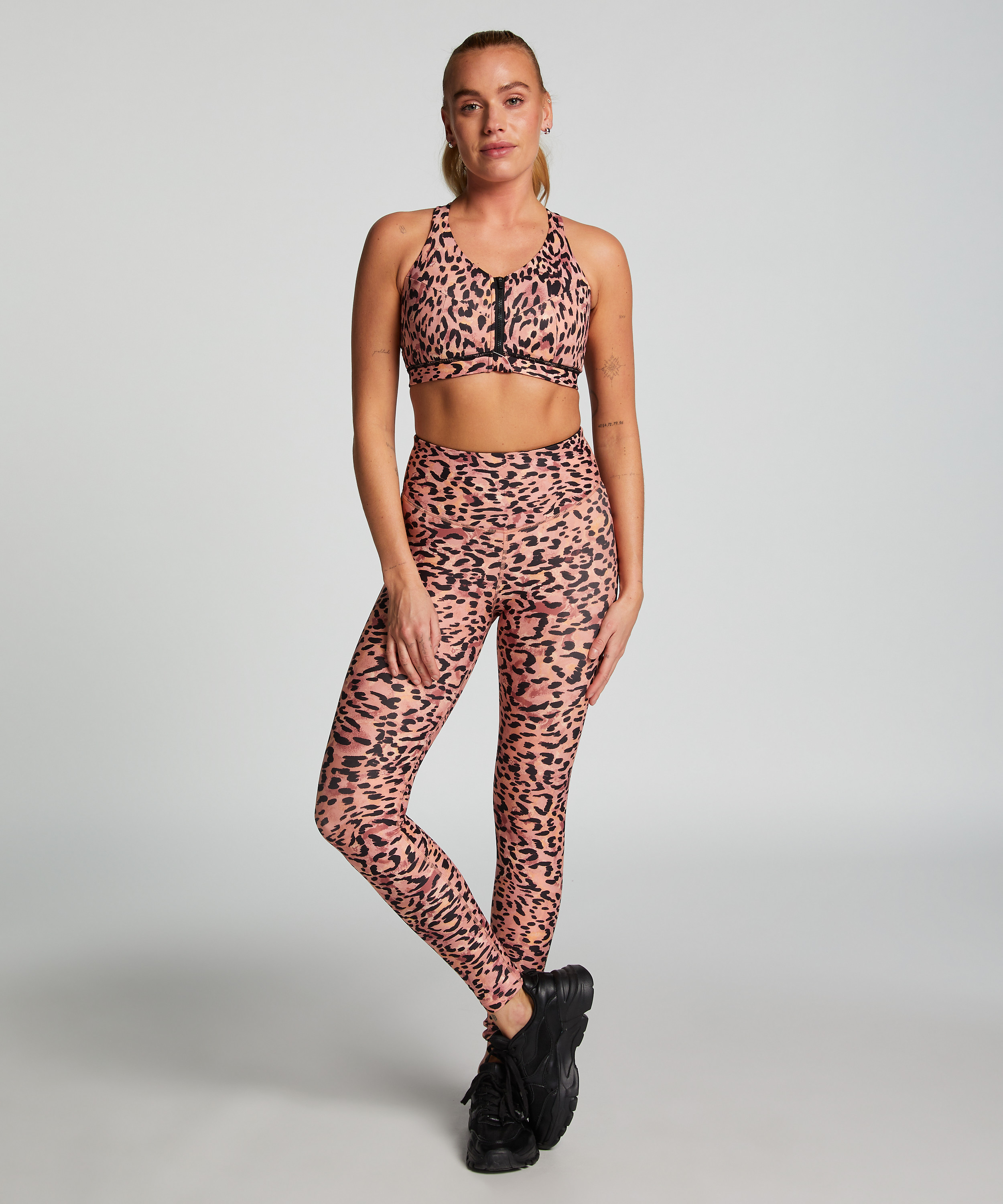 HKMX Soutien-gorge de sport The Pro Maintien niveau 3, Rose, main