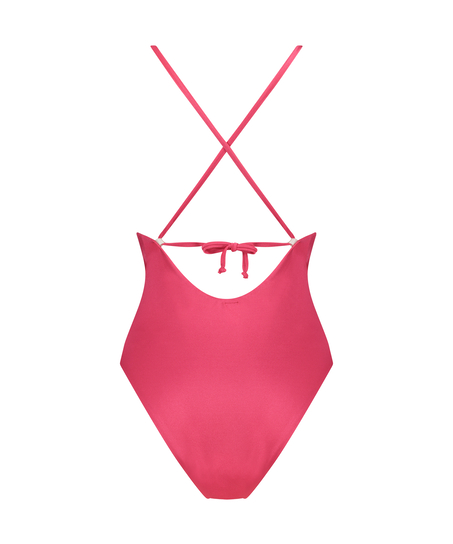 Maillot de bain échancré Grenada, Rose