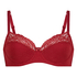 Soutien-gorge à armatures non-préformé Sophie, Rouge