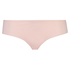 Slip brésilien iInvisible Lace Back, Rose