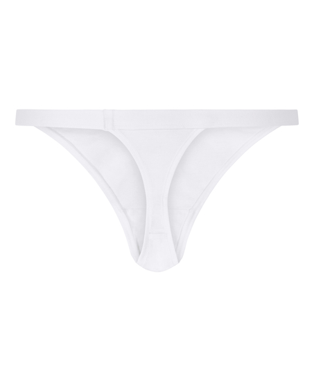 String en coton, Blanc