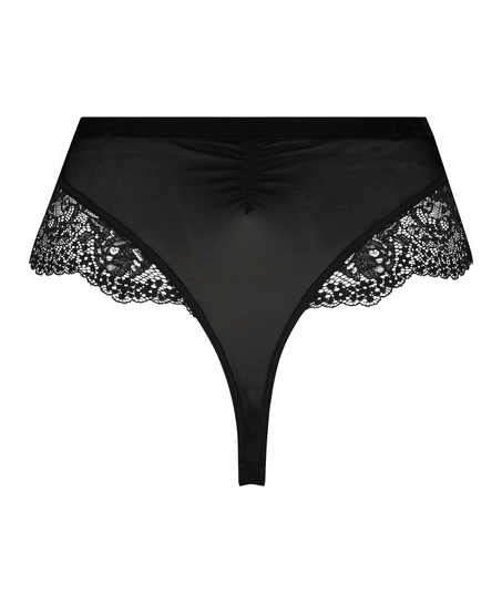 String taille haute Raine, Noir
