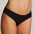 Lot de 3 slips brésiliens invisibles, Noir