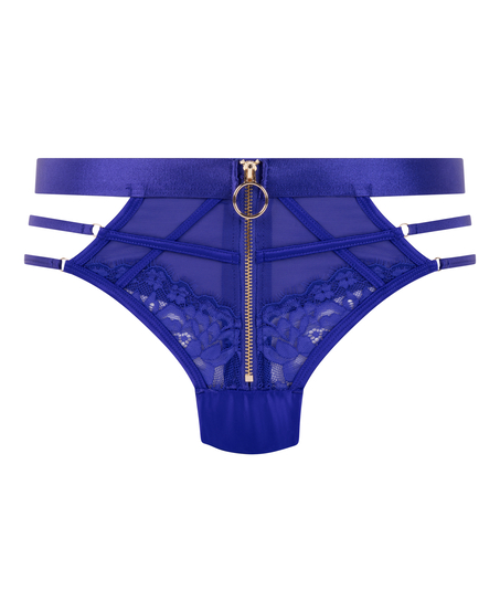 Slip brésilien Sable, Bleu