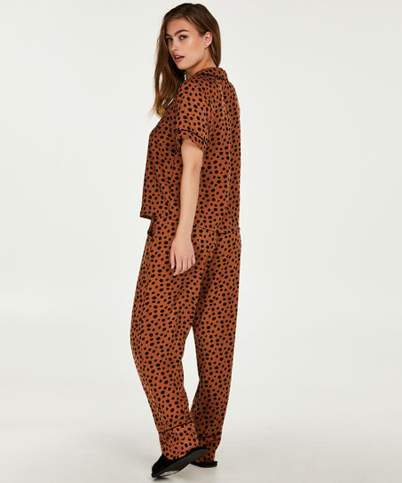 Pantalon de pyjama, marron