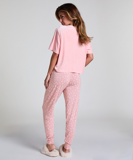 Pantalon de pyjama Jersey, Rose