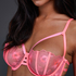 Soutien-gorge à armatures non-préformé Alexandra, Rose