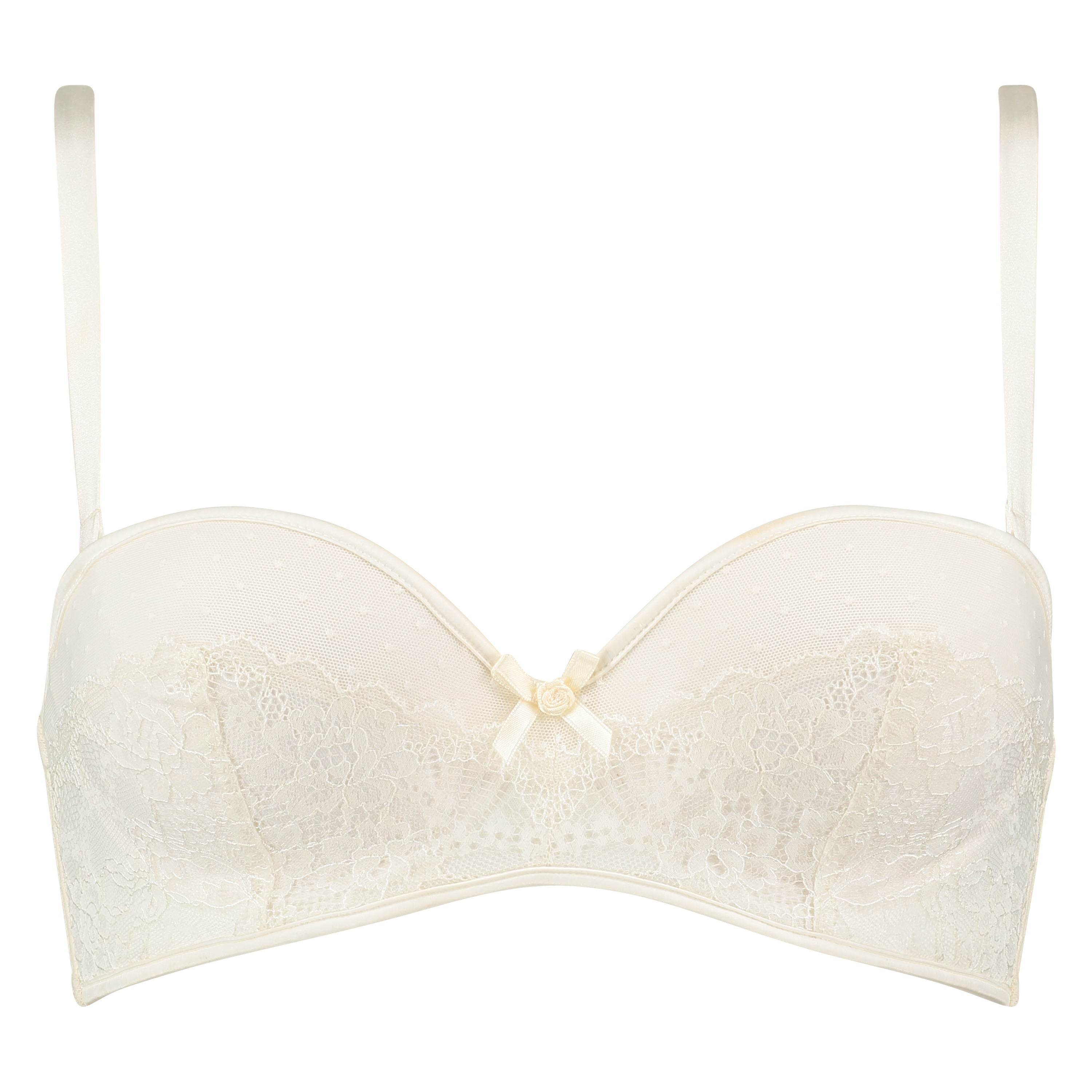 Soutien-gorge à armatures préformé Strapless Ramona, Blanc, main