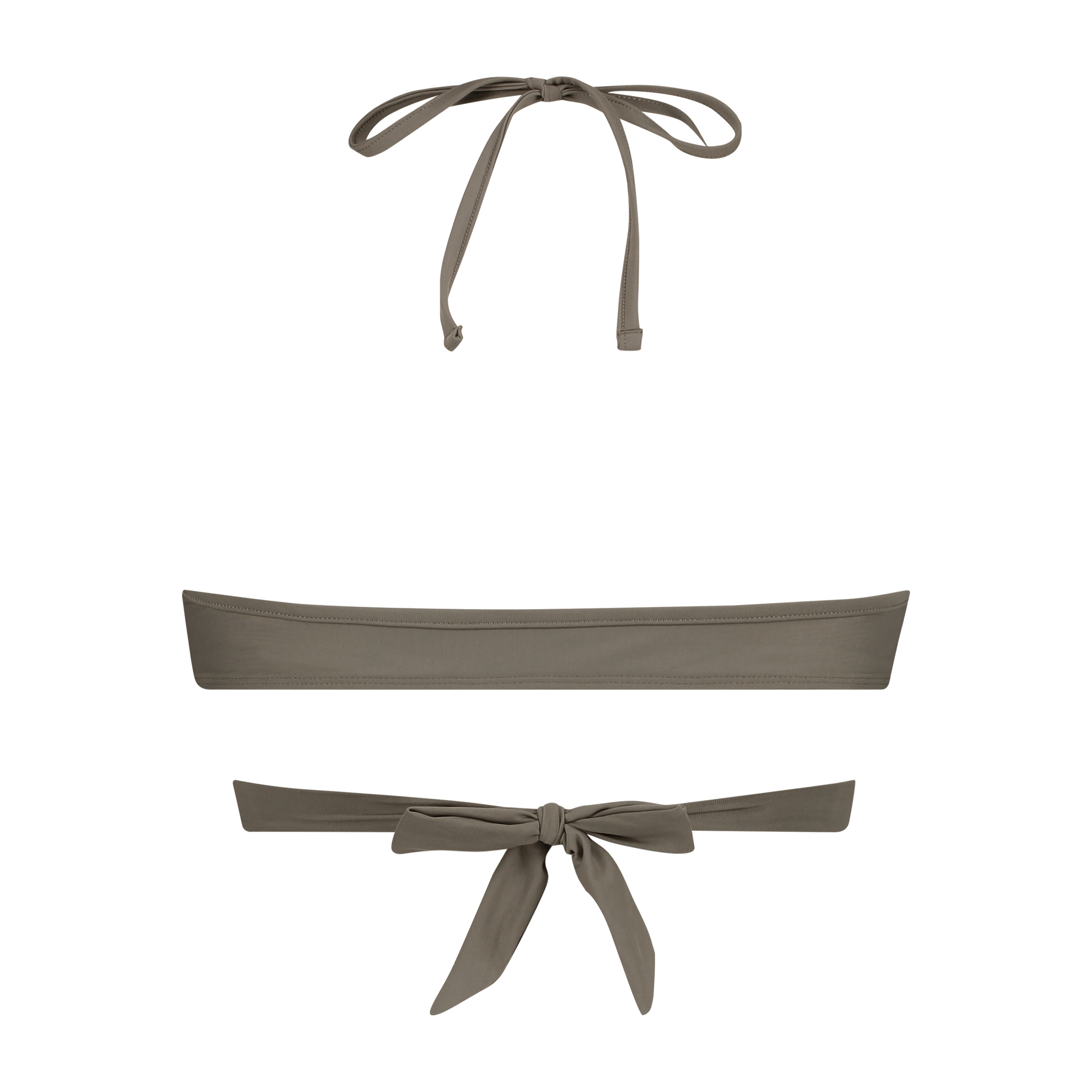 Top de bikini Triangle Tribe, Vert, main