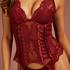 Bustier Mathilde, Rouge