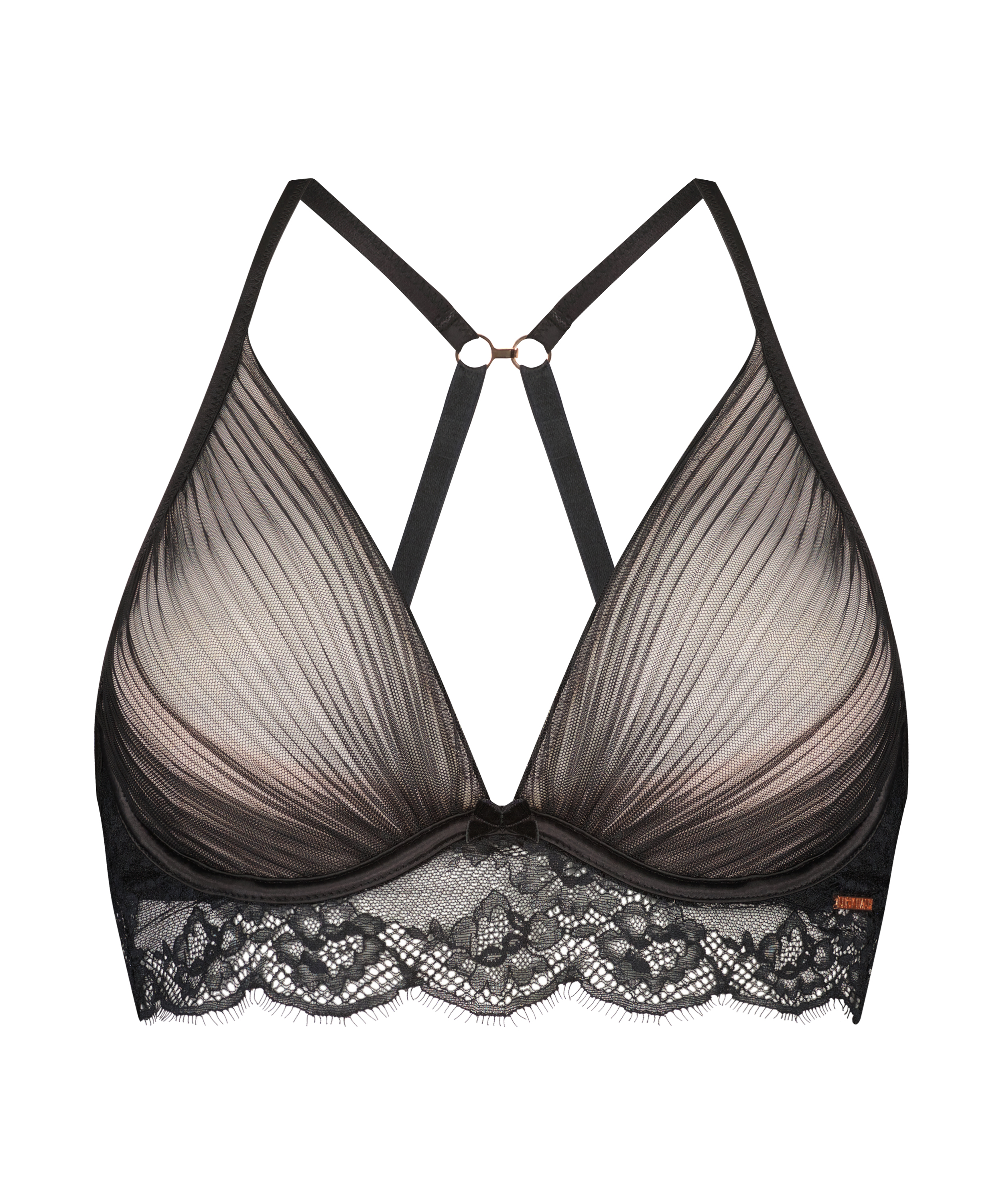 Soutien-gorge &agrave; armatures non-pr&eacute;form&eacute; Elissa Lucy Hale, Noir, main