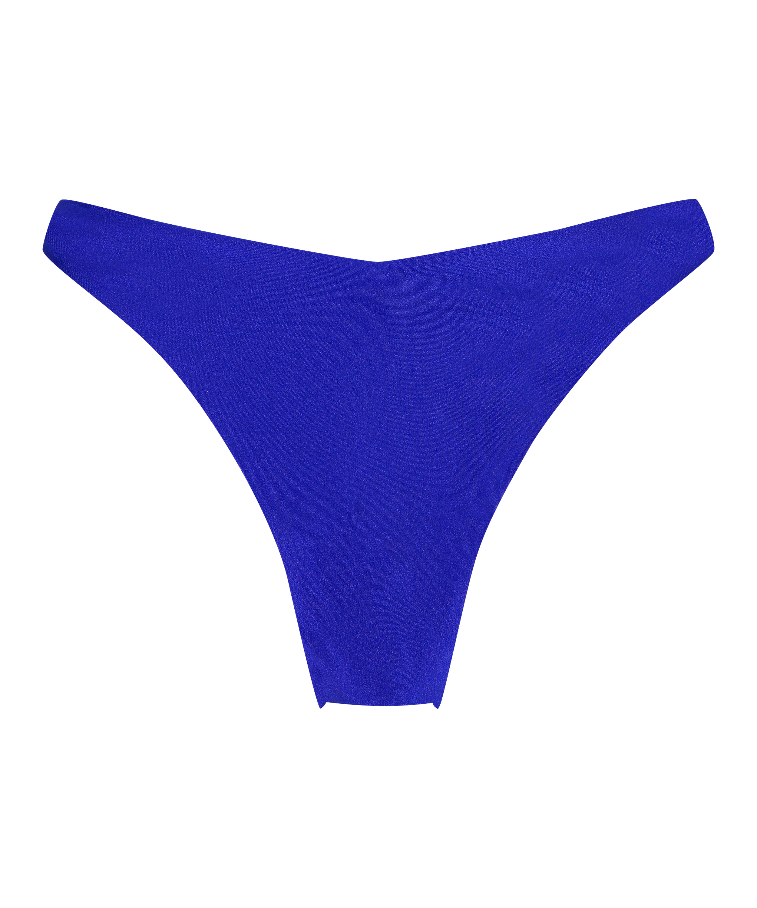 Slip de Bikini Échancrés Bari, Bleu, main