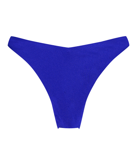 Slip de Bikini Échancrés Bari, Bleu