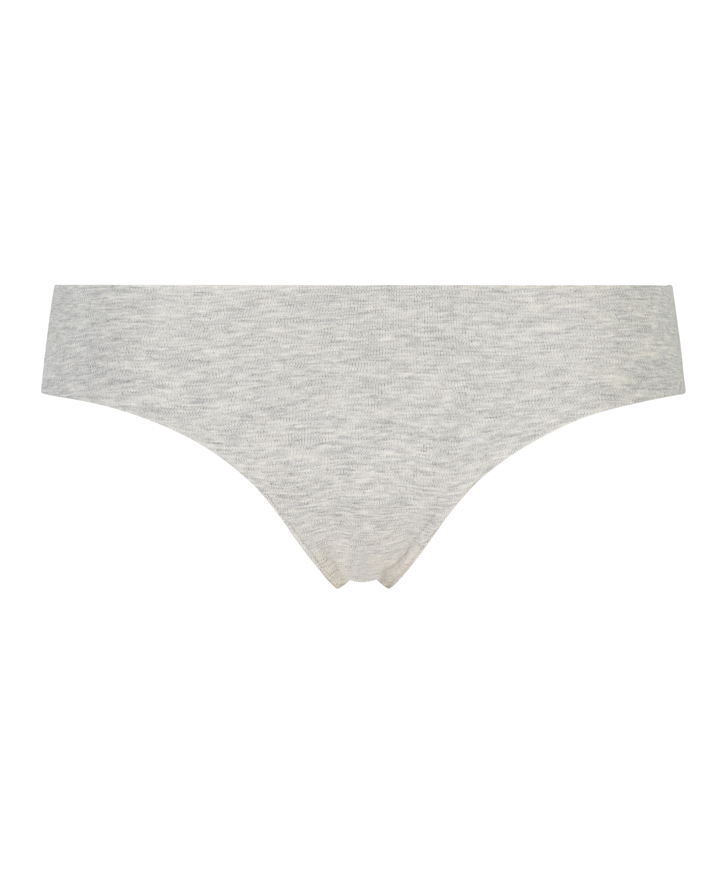 String invisible en coton, Gris, main
