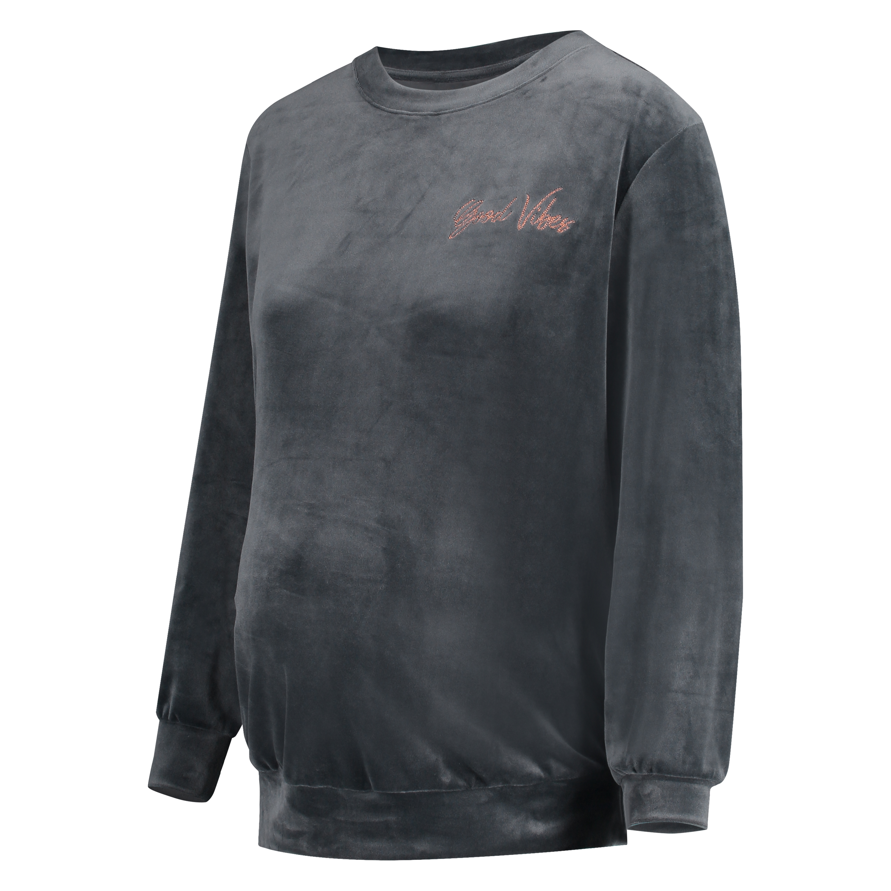 Top de grossesse Velours, Gris, main