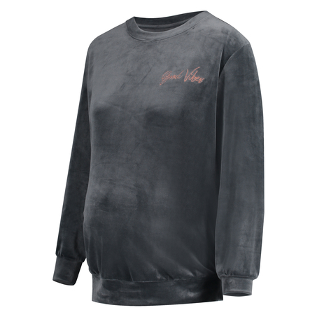 Top de grossesse Velours, Gris
