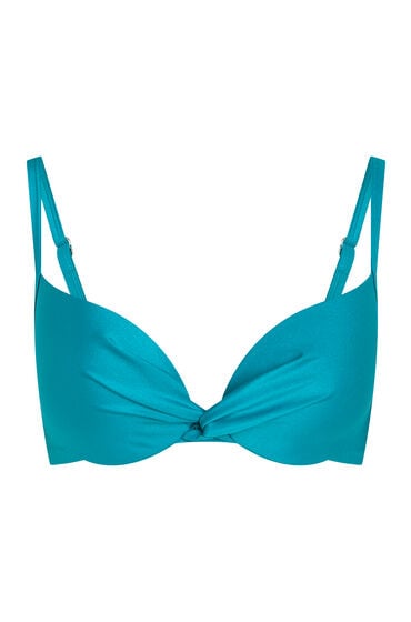 Hunkemöller Haut de bikini aqua Vert