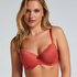 Soutien-gorge à armatures préformé Marine, Rouge