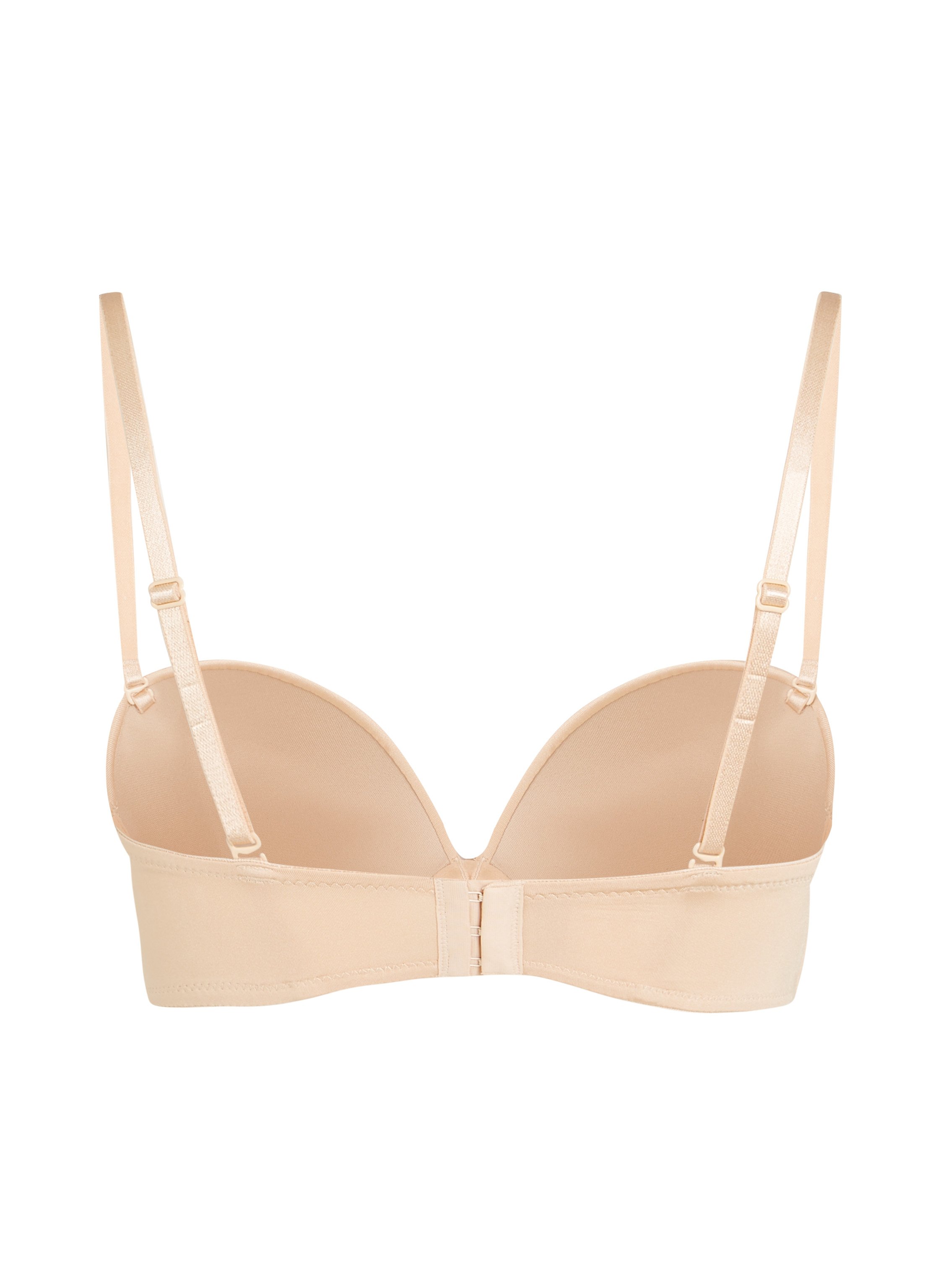 Soutien-gorge maximiseur préformé sans bretelles, Beige, main