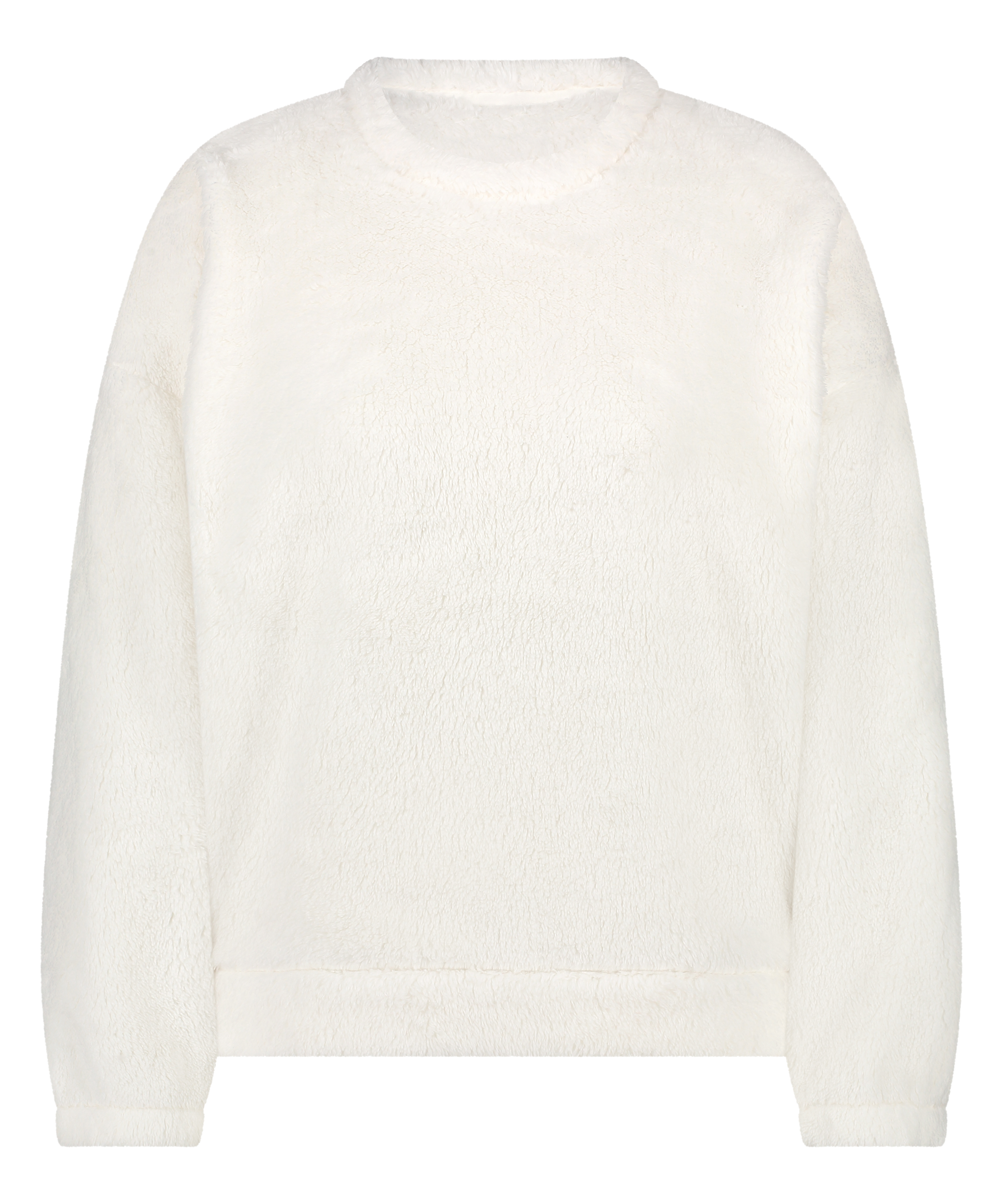 Haut Snuggle Fleece, Blanc, main