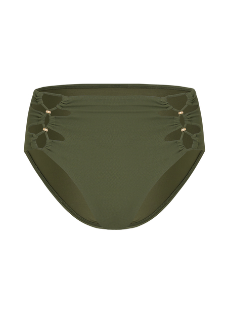 Slip de Bikini Rio Holbox, Vert